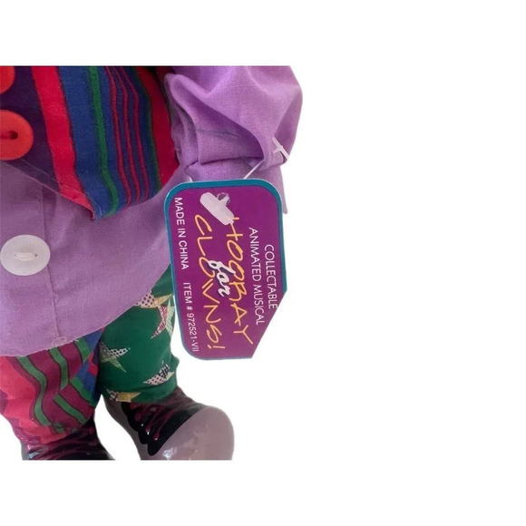 hooray for clowns animated musical collectible New - Picture 6 of 10